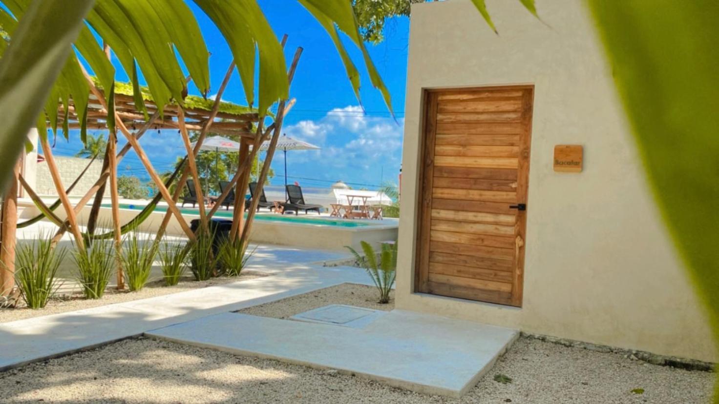 Hotel & Eco Cabanas Azul Maria Bacalar Exteriör bild