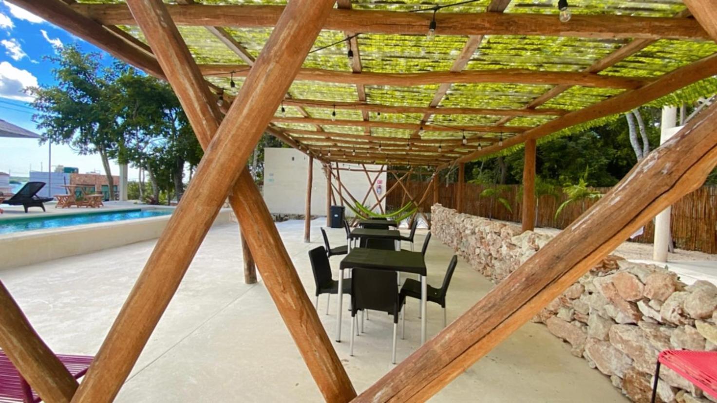 Hotel & Eco Cabanas Azul Maria Bacalar Exteriör bild