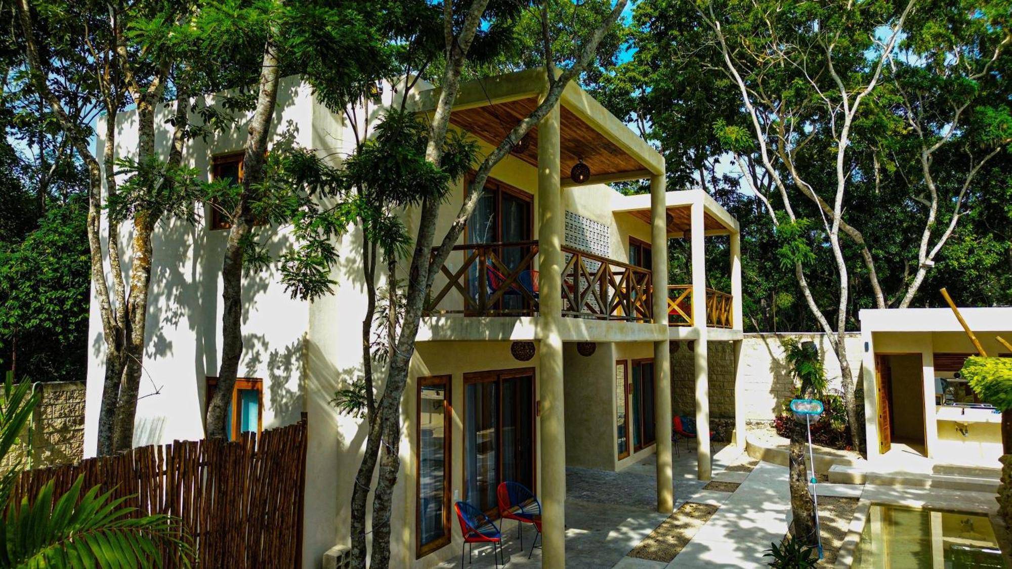 Hotel & Eco Cabanas Azul Maria Bacalar Exteriör bild